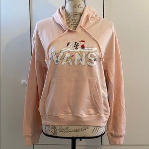 Pink small pullover hoodie sweatshirt